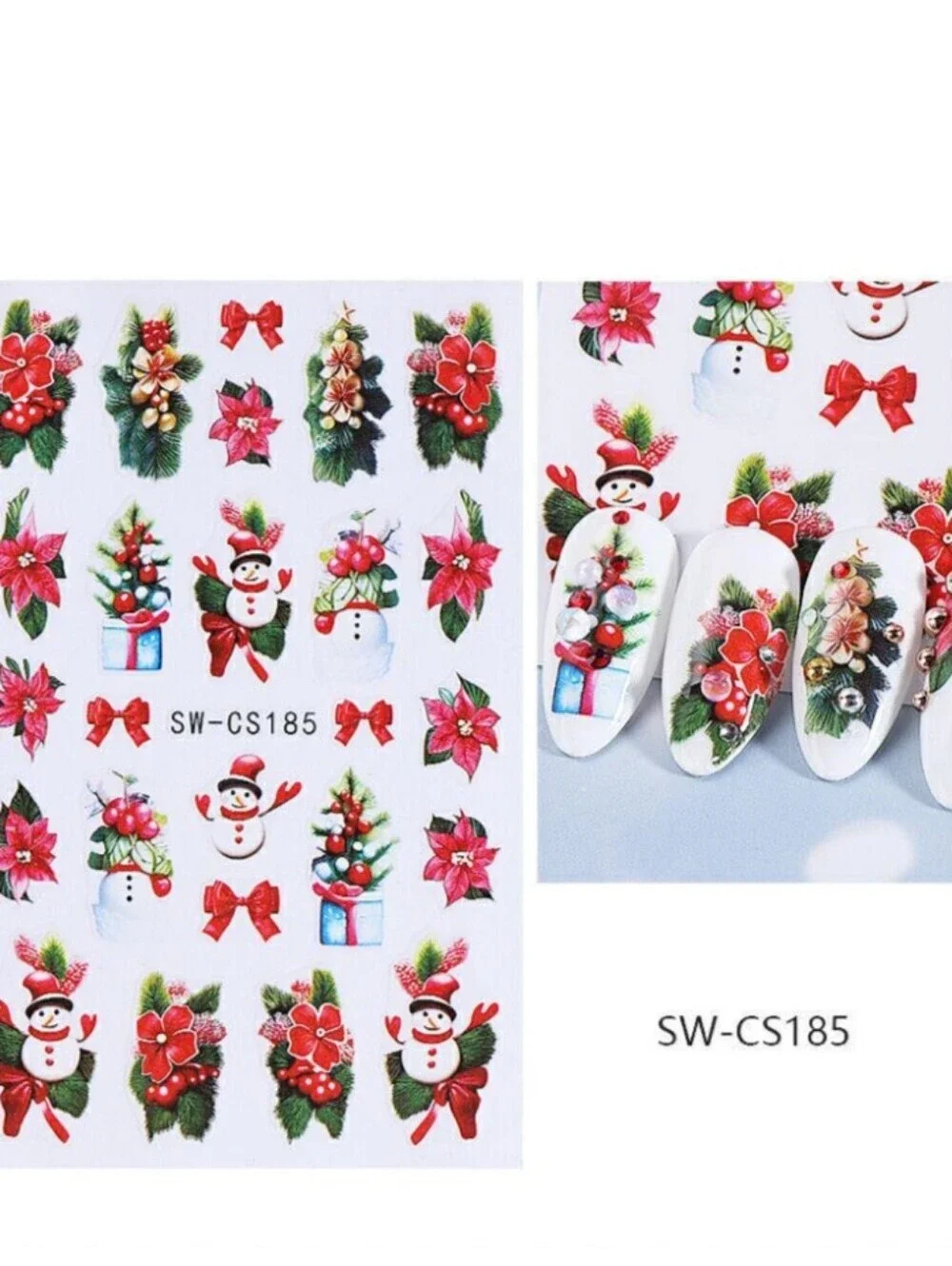 Trendy Self Adhesive Nails Art Transfer Sticker